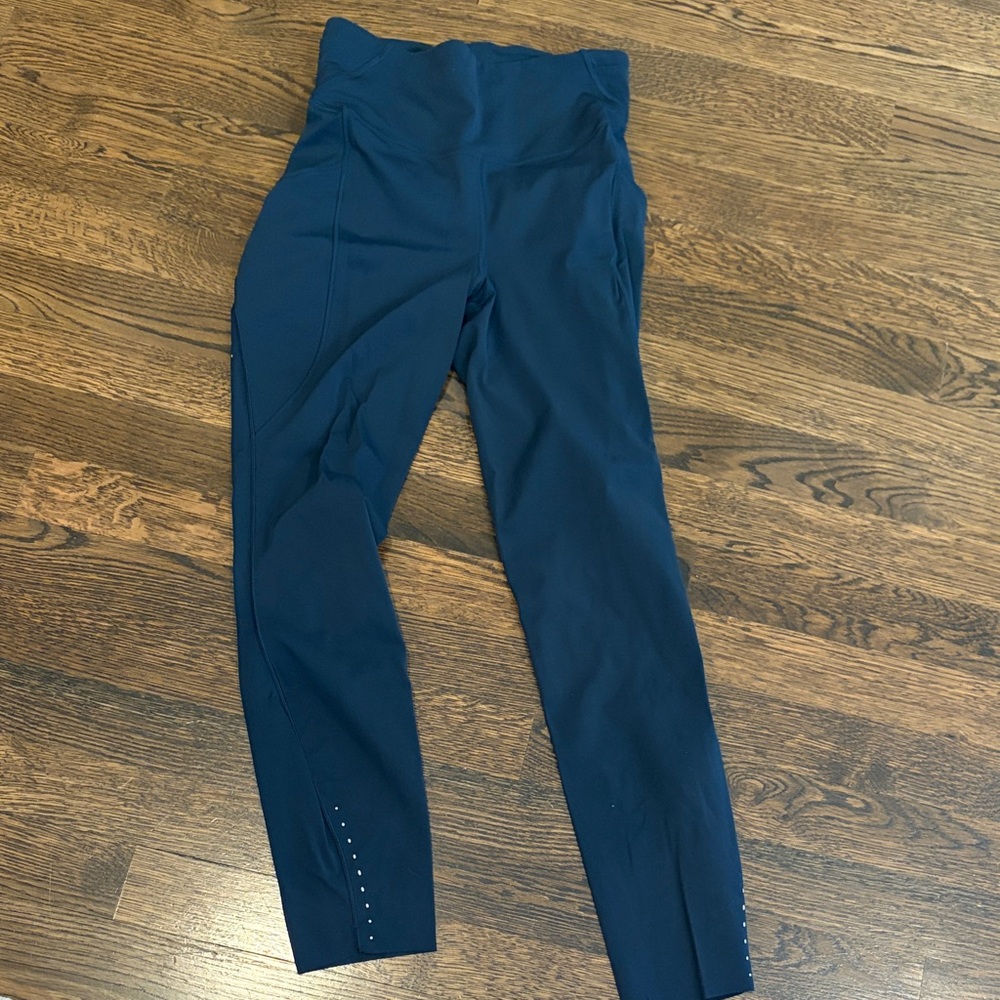 lululemon athletica Navy High-Rise Leggings fast and Free 25” size 4